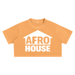 AFRO HOUSE SNOW-WASHED CROP TOP