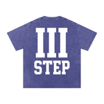III STEP ACID WASH OVERSIZED T-SHIRT