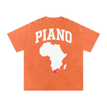 AMAPIANO ACID WASH OVERSIZED  T-SHIRT