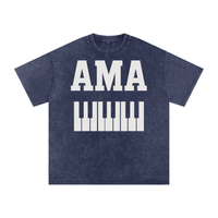 AMAPIANO ACID WASH OVERSIZED  T-SHIRT