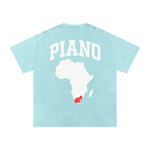 AMAPIANO ACID WASH OVERSIZED  T-SHIRT