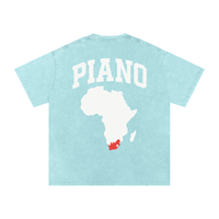 AMAPIANO ACID WASH OVERSIZED  T-SHIRT