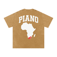 AMAPIANO ACID WASH OVERSIZED  T-SHIRT