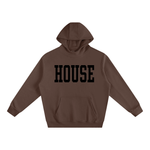 HOUSE FLOW HIGH-NECK FLEECE HOODIE