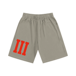 III STEP ESSENTIAL HEAVYWEIGHT COTTON SHORTS