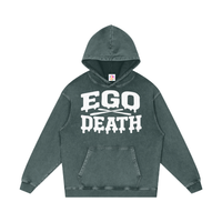 EGO DEATH x AFRO HOUSE SNOW-WASH HOODIE