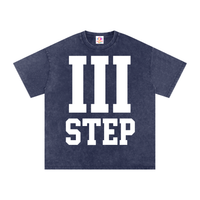 III STEP ACID WASH OVERSIZED T-SHIRT