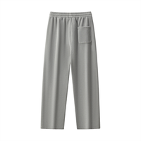 PIANO FRAYED ENZYME WASH FLEECE SWEATPANTS