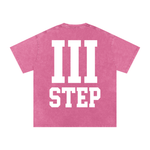 III STEP ACID WASH OVERSIZED T-SHIRT
