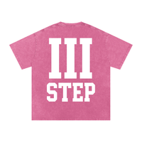 III STEP ACID WASH OVERSIZED T-SHIRT