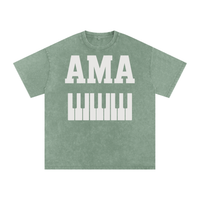 AMAPIANO ACID WASH OVERSIZED  T-SHIRT