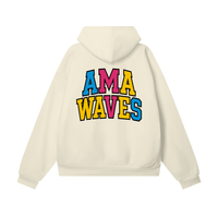 MULTI-COLOR  PIANO X AMA WAVES HEAVYWEIGHT HIDDEN POCKET HOODIE