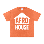 AFRO HOUSE SNOW WASH OVERSIZED T-SHIRT