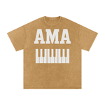 AMAPIANO ACID WASH OVERSIZED  T-SHIRT