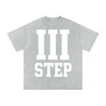 III STEP ACID WASH OVERSIZED T-SHIRT