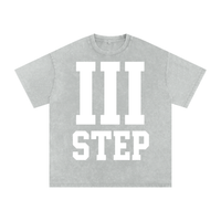III STEP ACID WASH OVERSIZED T-SHIRT