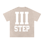 III STEP ACID WASH OVERSIZED T-SHIRT