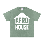 AFRO HOUSE SNOW WASH OVERSIZED T-SHIRT