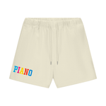 PIANO LOOSE FIT FLEECE SHORTS