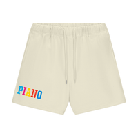 PIANO LOOSE FIT FLEECE SHORTS