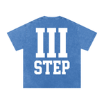 III STEP ACID WASH OVERSIZED T-SHIRT