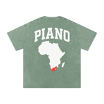 AMAPIANO ACID WASH OVERSIZED  T-SHIRT