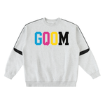 GQOM OVERSIZED CREWNECK SWEATSHIRT – LOG DRUM LIFE EDITION
