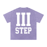 III STEP ACID WASH OVERSIZED T-SHIRT