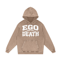 EGO DEATH x AFRO HOUSE SNOW-WASH HOODIE
