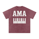AMAPIANO ACID WASH OVERSIZED  T-SHIRT