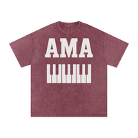 AMAPIANO ACID WASH OVERSIZED  T-SHIRT