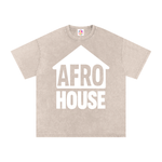 AFRO HOUSE SNOW WASH OVERSIZED T-SHIRT