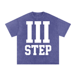 III STEP ACID WASH OVERSIZED T-SHIRT