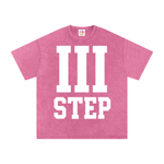 III STEP ACID WASH OVERSIZED T-SHIRT
