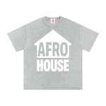 AFRO HOUSE SNOW WASH OVERSIZED T-SHIRT