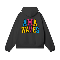 MULTI-COLOR  PIANO X AMA WAVES HEAVYWEIGHT HIDDEN POCKET HOODIE