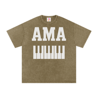 AMAPIANO ACID WASH OVERSIZED  T-SHIRT
