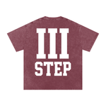III STEP ACID WASH OVERSIZED T-SHIRT