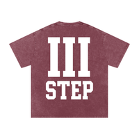 III STEP ACID WASH OVERSIZED T-SHIRT