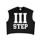 III STEP FRENCH TERRY BOXY TANK TOP