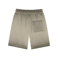 III STEP REVERSED-DYED SWEATSHORTS