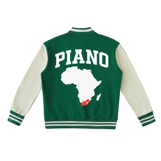 AMAPIANO VARSITY JACKET- SPECIAL EDITION - TWO TONED FLEECE