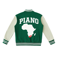 AMAPIANO VARSITY JACKET- SPECIAL EDITION - TWO TONED FLEECE