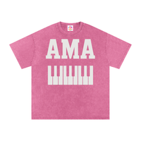 AMAPIANO ACID WASH OVERSIZED  T-SHIRT