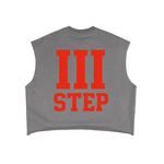 III STEP FRENCH TERRY BOXY TANK TOP