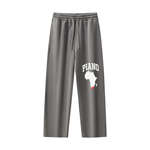 PIANO FRAYED ENZYME WASH FLEECE SWEATPANTS