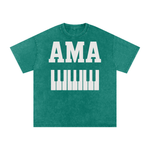 AMAPIANO ACID WASH OVERSIZED  T-SHIRT