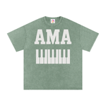 AMAPIANO ACID WASH OVERSIZED  T-SHIRT