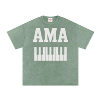 AMAPIANO ACID WASH OVERSIZED  T-SHIRT