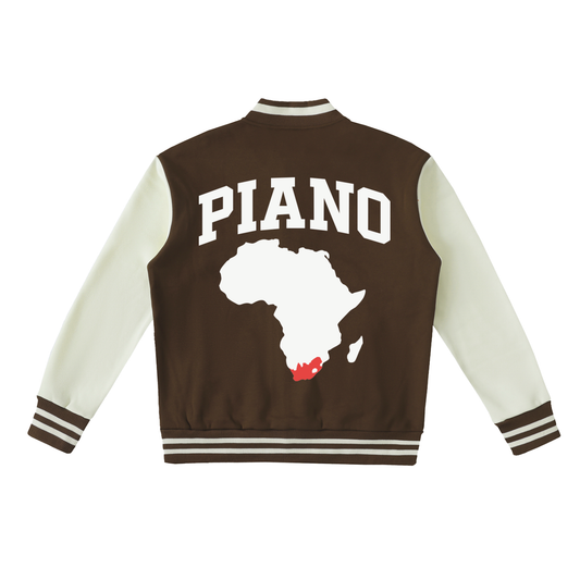 AMAPIANO VARSITY JACKET- SPECIAL EDITION - TWO TONED FLEECE